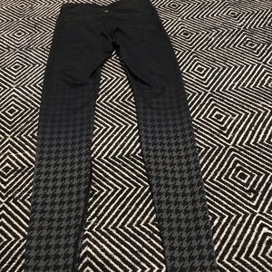 Lulu ombré houndstooth leggings wunder unders